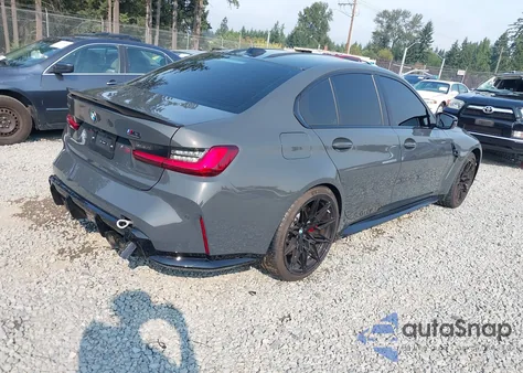 2025 BMW M3 Competition xDrive from USA, damaged, VIN WBS33HJ00SFV01285